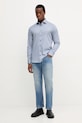 Michael Kors camicia MK0DS01622 blu navy AW25
