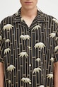 Visvim silk shirt copa shirt s/s bamboo black 125105011003