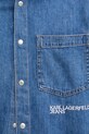 Karl Lagerfeld Jeans koszula jeansowa A4M16001 niebieski