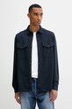 Бавовняна сорочка G-Star casual темно-синій D26765.C784