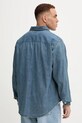 Abbigliamento Hugo Blue camicia di jeans 50549842 violetto