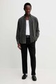 Marc O'Polo koszula bawełniana M29730942172 zielony AW25