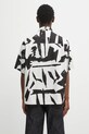 Oblečení Bavlněná košile NEIGHBORHOOD abstract pattern plain shirt ss 251TSNH.SHM13 béžová