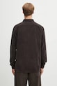 Clothing Lacoste corduroy shirt CH3346 brown