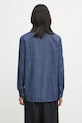 Clothing Lacoste cotton denim shirt CH9084 blue