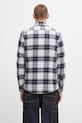 Odzież Barbour koszula bawełniana Fortrose Tailored Tartan Shirt MSH4991TN42 granatowy