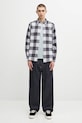Barbour koszula bawełniana Fortrose Tailored Tartan Shirt MSH4991TN42 granatowy