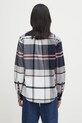 Odzież Barbour koszula bawełniana Iceloch Tailored Tartan Shirt MSH4994TN42 granatowy