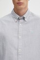 Barbour camicia in cotone Oxtown Tailored Shirt grigio MSH5301BU43