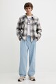Von Dutch kurtka koszulowa VD.1.OSH.PEPPER niebieski AW25