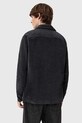 AllSaints koszula HAWKER M017SD czarny AW25