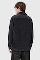 AllSaints koszula HAWKER M017SD czarny AW25