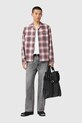 Košulja AllSaints SHAMS M034SD crvena