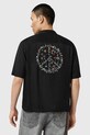 Πουκάμισο AllSaints FUNGI μαύρο M057SD