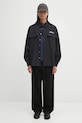 Πουκάμισο RHUDE Boxy LS Work Shirt RHPF25SR02731 μαύρο