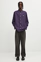 Carhartt WIP cotton shirt L/S Madison Shirt I023339.39FXX violet