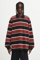 Carhartt WIP longsleeve bawełniany L/S Malone Rugby Shirt relaxed czerwony I035313.37UXX