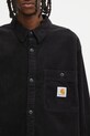 Carhartt WIP koszula sztruksowa L/S Flint Shirt czarny I035837.89XX
