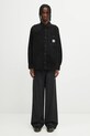 Carhartt WIP koszula sztruksowa L/S Flint Shirt I035837.89XX czarny