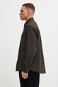 Košile s příměsí vlny Carhartt WIP L/S Lowis Shirt I035328.35MXX hnědá AW25