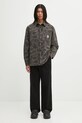 Carhartt WIP koszula bawełniana L/S Duck Shirt I033769.3ELGD zielony