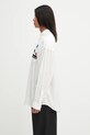 Undercover koszula bawełniana Shirt UP2E4401 biały AW25
