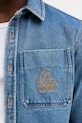 Τζιν πουκάμισο Trussardi 54038000018N μπλε