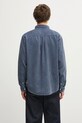 Odzież Carhartt WIP koszula bawełniana L/S Madison Cord I029958.39QXX niebieski