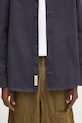 Βαμβακερό πουκάμισο Carhartt WIP L/S Bolton I030238.1CXX σκούρο μπλε