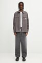 Carhartt WIP koszula L/S Craft I033814.33CXX szary