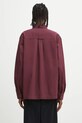 Odzież Carhartt WIP koszula L/S Craft I033814.33KXX bordowy
