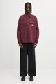 Carhartt WIP koszula L/S Craft I033814.33KXX bordowy