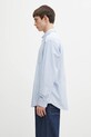 Carhartt WIP koszula bawełniana L/S Cassel I035327.35BXX niebieski AW25