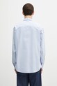 Odzież Carhartt WIP koszula bawełniana L/S Cassel I035327.35BXX niebieski