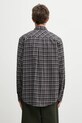 Odzież Carhartt WIP koszula bawełniana L/S Widmark I035326.35QXX szary