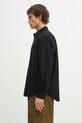 032C koszula bawełniana 'Workday" F25.URW.1302.000 czarny AW25