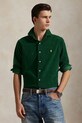 Polo Ralph Lauren koszula sztruksowa 80.2 21W CORDUROY gładkie zielony 710P00518006