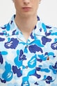A Bathing Ape shirt Camo blue 001SRL301007M