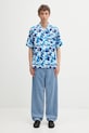 A Bathing Ape shirt Camo 001SRL301007M blue