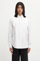 Βαμβακερό πουκάμισο Undercover κανονικό λευκό UC2E4405