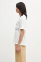 Visvim t-shirt JUMBO TEE S.S DMGD 125205010016 fehér AW25