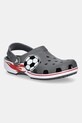 Crocs klapki dziecięce CROCS CLASSIC SOCCER BAND CLOG szary 211605.CROCS.CLASSIC.SO