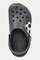 Crocs klapki dziecięce CROCS CLASSIC SOCCER BAND CLOG szary 211605.CROCS.CLASSIC.SO