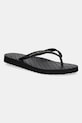 Σαγιονάρες Tommy Hilfiger HILFIGER STRAP BEACH SANDAL φλατ μαύρο FW0FW08736