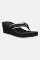 Вьетнамки Tommy Hilfiger WEDGE BEACH SANDAL 5-8 см чёрный FW0FW08738