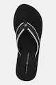 Вьетнамки Tommy Hilfiger WEDGE BEACH SANDAL чёрный FW0FW08738