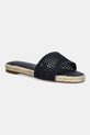 Шльопанці Tommy Hilfiger KNIT MESH ESPADRILLE FLAT SANDAL віденський темно-синій FW0FW08744