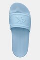 Шльопанці Calvin Klein Jeans SLIDE PU HF MG блакитний YW0YW01879