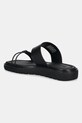 Obuwie Calvin Klein Jeans klapki skórzane ROPE SANDAL SOFT LTH MG YW0YW01864 czarny