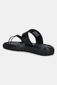 Παπούτσια Δερμάτινες παντόφλες Calvin Klein Jeans ROPE SANDAL SOFT LTH MG YW0YW01864 μαύρο